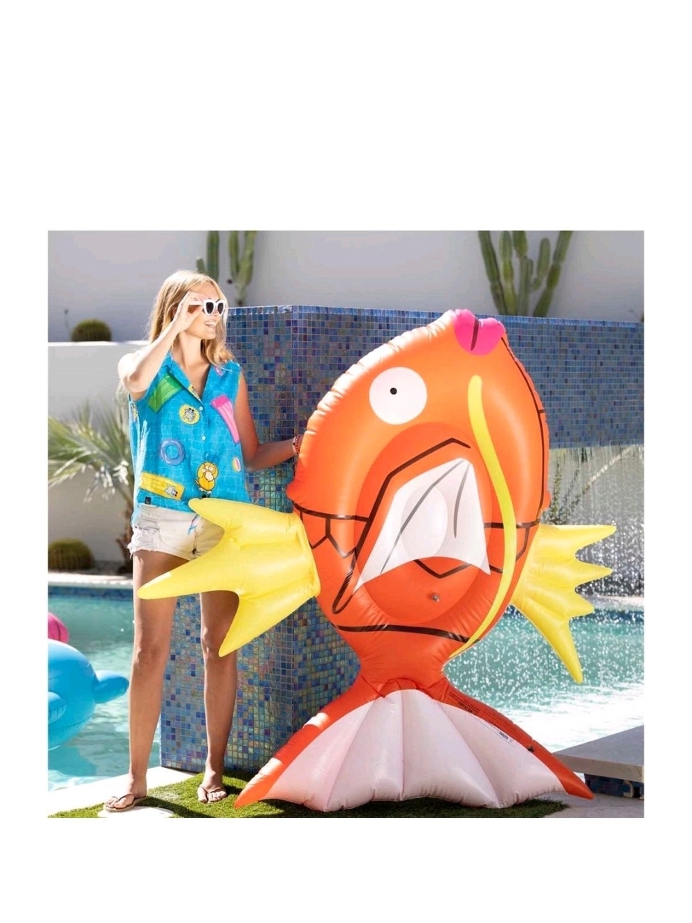 Pokémon Center: Magikarp Pokémon Summer Days Pool Float New In Box